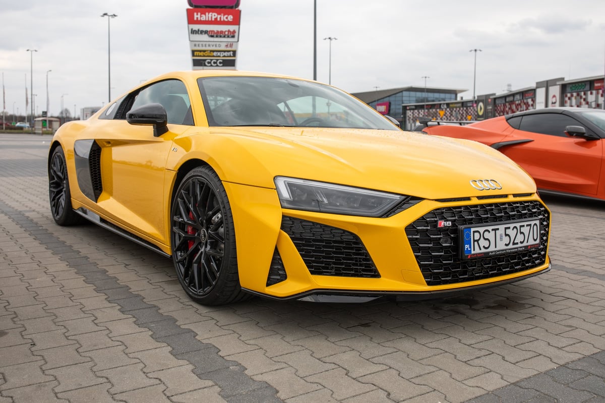 Audi R8 sports car