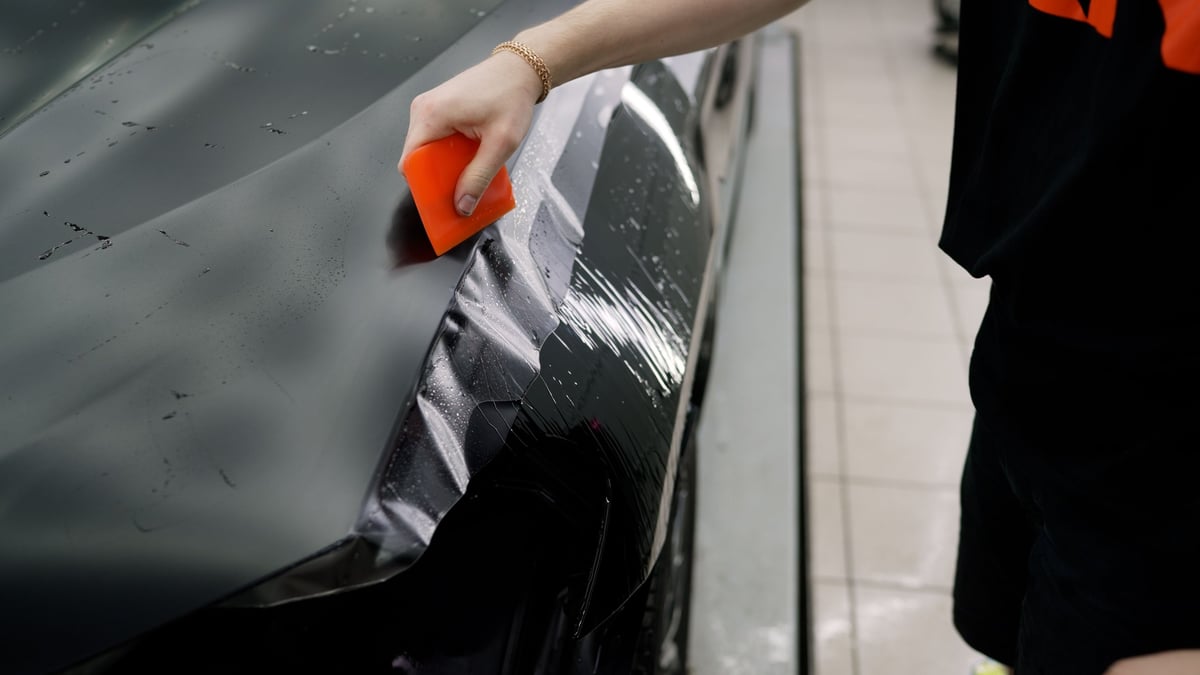 Paint protection film installation